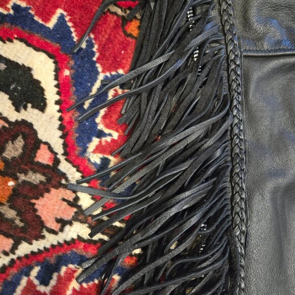 Leather King Motorcycle Chaps - Picture 5 of 6